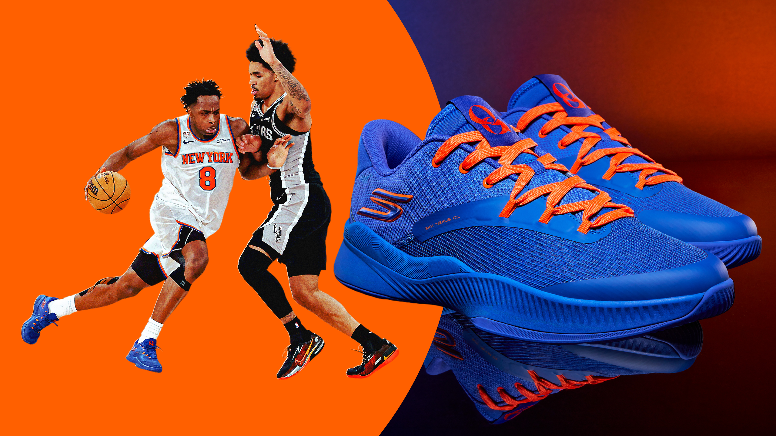 Knicks' OG Anunoby Nears Logo Trademark, Debuts It on Sneakers
