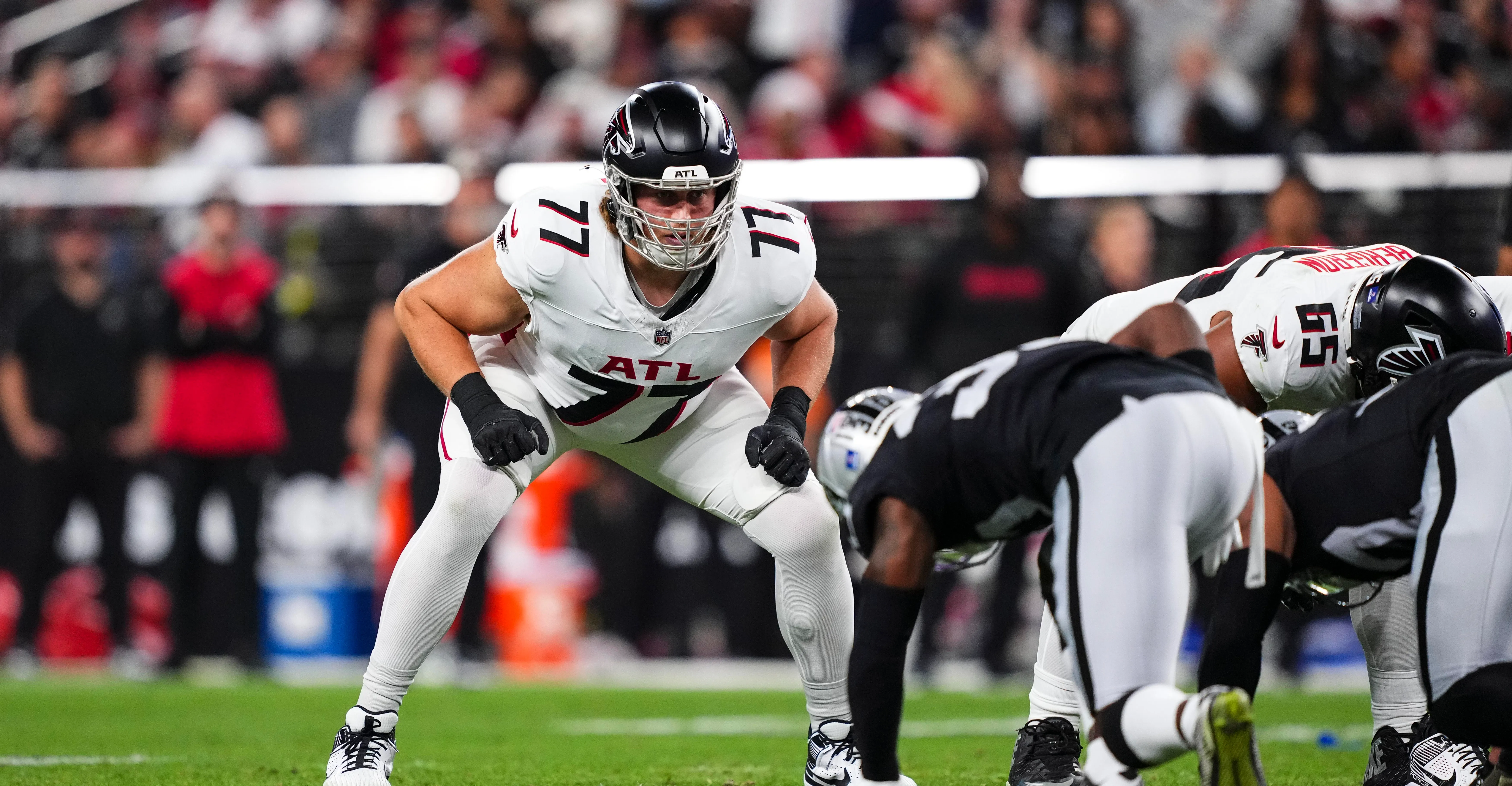 Falcons tackle Storm Norton headed to PUP list